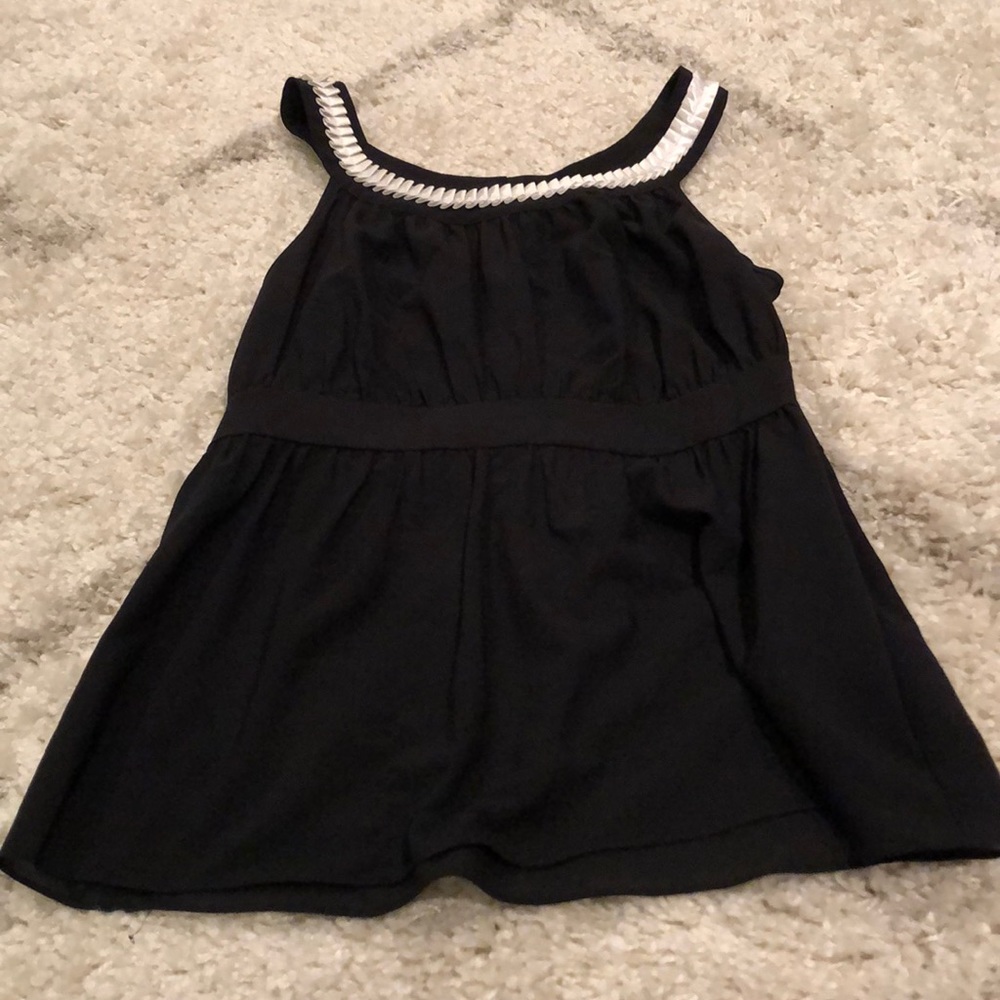 The limited black dress tank